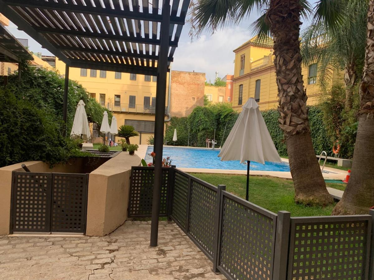 Apartamento Proximo Al Centro De 2 Dormitorios Con Piscina. Севилья Экстерьер фото